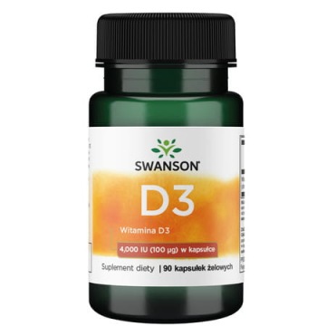 Swanson D3 4000 90k Odporność Mięśnie Kości