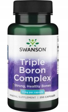 Swanson Triple Boron Complex 3MG 250KAPS BOR Kości Układ Immunologiczny