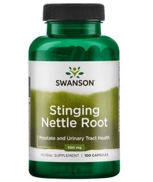 Swanson Stinging Nettle Root 500mg 100kap Korzeń Pokrzywy Zwyczajnej