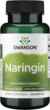 Swanson Naringin 500mg 60k Metabolizm Serce Odporność Antyoksydant