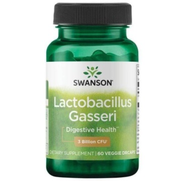 Swanson Lactobacillus Gasseri 3mld 60k Probiotyk Układ Pokarmowy Mikroflora