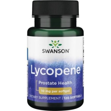 Swanson Lycopene Likopen 10mg 120k Prostata Układ Sercowo-naczyniowy