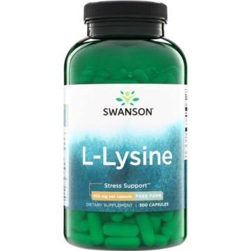 Swanson L-lysine 500mg 300k Odporność