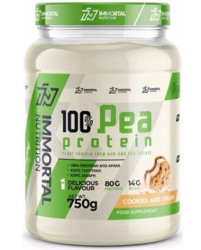Immortal Nutrition 100% PEA Protein 750G Cookies&cream Wegan