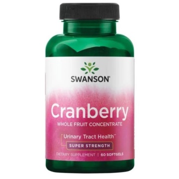Swanson Żurawina Cranberry Extract 420mg 60k Pęcherz