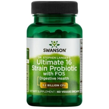Swanson Ultimate 16 Szczepów Probiotyk 3.2 mld 60k