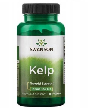 Swanson KELP 250t Extract Z ALG Morskich JOD Zdrowa Tarczyca