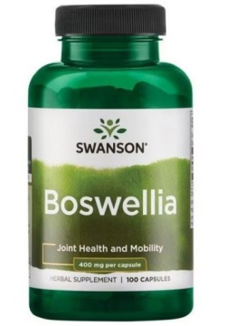 Swanson Boswellia 400mg 100k Kadzidłowiec Stawy Skóra