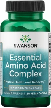 Swanson Essential Amino ACID Complex 60k Budowa I Regeneracja Mięśni