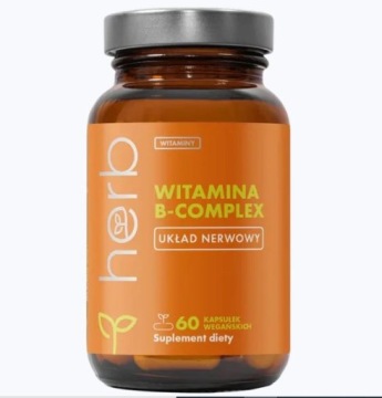herb VITA B Complex 60kaps Witaminy Z Grupy B Układ Nerwowy Energia