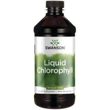Swanson Liquid Chlorophyll 100mg 473ml Chlorofil Detox
