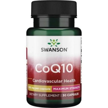 Swanson CoQ10 200mg 30kap Koenzym Serce Witalność Antyoksydant