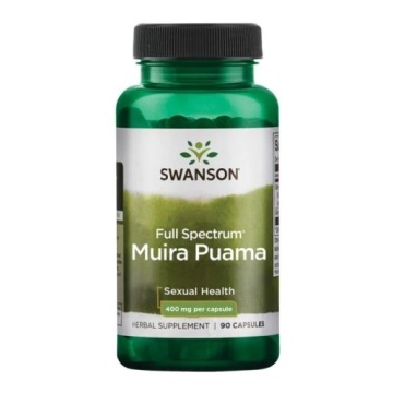 Swanson Muira Puama Drzewo Potencji Libido SEX Erekcja Wydolność Stres 90k