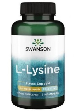 Swanson L-lysine 500mg 100k Odporność
