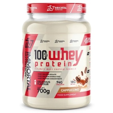 Immortal Nutrition 100% WHEY Protein 700g Cappucino WPC WPI WPH