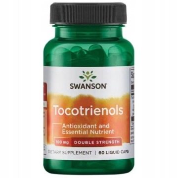 Swanson Tokotrienole 100mg 60k Silny Antyoksydant Zdrowe Komórki