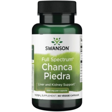 Swanson Chanca Piedra 500mg 60k Wątroba Nerki Układ Moczowy