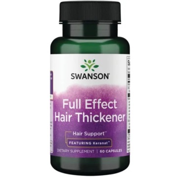 Swanson FULL Effect HAIR Thickener 60kap Biotyna CYNK Keranat Skrzyp