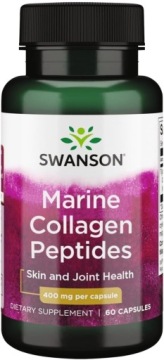Swanson Marine Collagen Peptides 400mg 60k Peptydy Kolagenu Morskiego