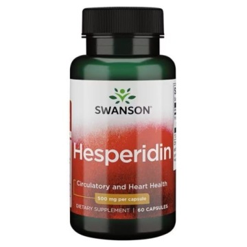 Swanson Hesperidin 500mg 60kap Hesperydyna Krążenie Serce