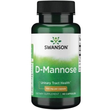 Swanson D-mannose 700mg 60k Drogi Moczowe Oczyszczanie Organizmu Z Bakterii