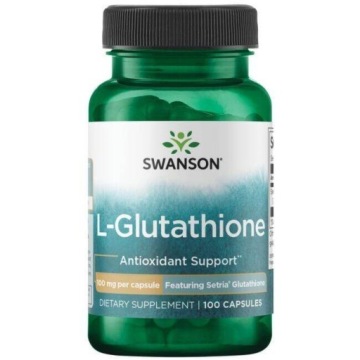 Swanson L-glutathione 100mg 100k Silny Antyoksydant Zdrowa Wątroba