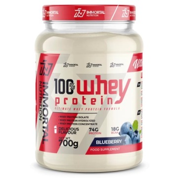 Immortal Nutrition 100% WHEY Protein 700g Blueberry Białko WPC WPI WPH