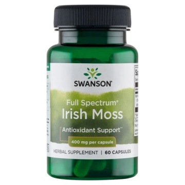 Swanson Irish MOSS 400mg 60k Chrząstnica Kędzierzawa Antyoksydant