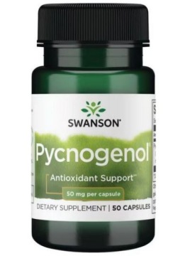 Swanson Pycnogenol 50mg 50k Serce Krążenie KRWI Ochrona Komórek