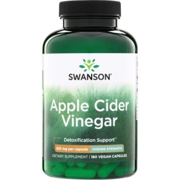 Swanson Apple Cider Vinegar 625mg 180k Koncentrat OCTU Jabłkowego