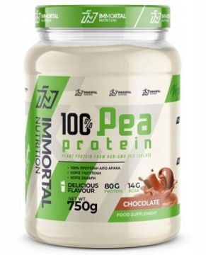 Immortal Nutrition 100% PEA Protein 750G Chocolate Wegan