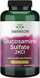 Swanson Glucosamine Sulfate 2KCl 500mg 250k Stawy