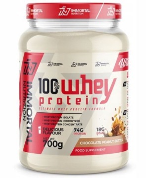 Immortal Nutrition 100% WHEY Protein 700g Chocolate Peanut Butter