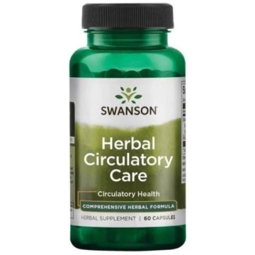 Swanson Herbal Circulatory CARE 60k Ruszczyk GŁÓG Krążenie