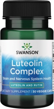 Swanson Luteolin Complex 30k Luteolina I Rutyna Układ Nerwowy Odporność