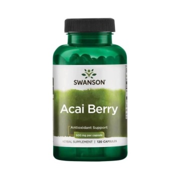 Swanson ACAI Berry 500mg 120kap Antyoksydant