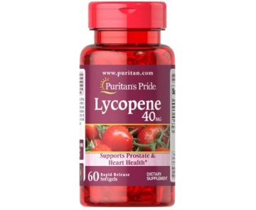 Puritan's Pride Lycopene 40mg 60 kapsułek Likopen