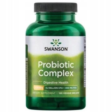 Swanson Probiotyk Complex 4.2 mld CFU 120k Kwasoodporny