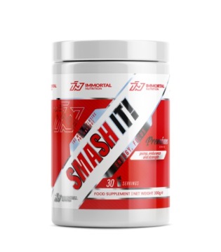 Immortal Nutrition Smash IT! 300g Orange Przedtreningówka Pompa SIŁA