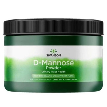 Swanson D-mannose Proszek 50g Zdrowy Pęcherz I Drogi Moczowe