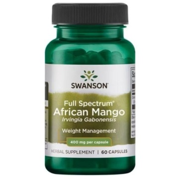 Swanson African Mango 400mg 60kap Afrykańskie Mango