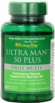 Puritan's Pride Ultra MAN 50+ Multiwitamina 60t