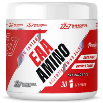 Immortal Nutrition EAA Amino 300g Strawberry Truskawka
