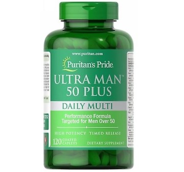 Puritan's Pride Ultra MAN 50+ Multiwitamina 120t