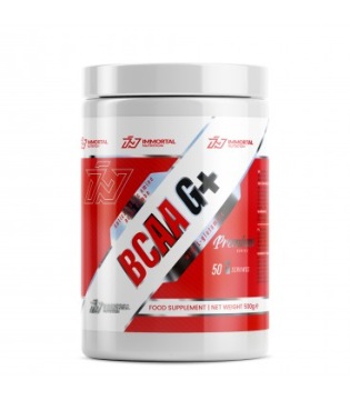 Immortal Nutrition BCAA G+ 500g Leucyna Izoleucyna Walina Pomarańcza