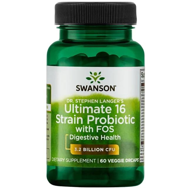 Swanson Ultimate 16 Szczepów Probiotyk 3.2 Mld 60k