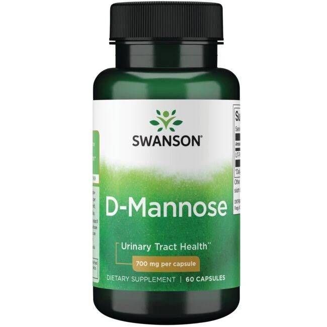 Swanson D-mannose 700mg 60k Drogi Moczowe Oczyszczanie Organizmu Z Bakterii