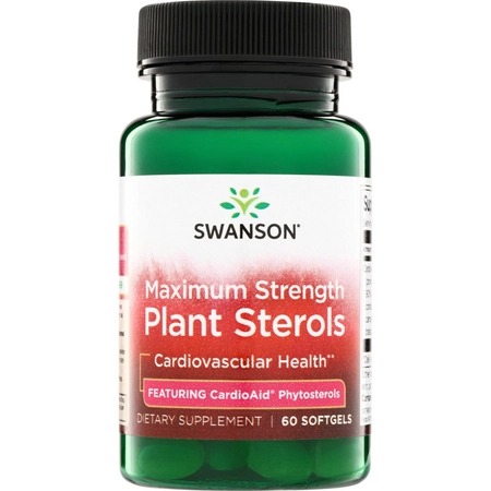 Swanson Plant Sterols 60kap Sterole Roślinne Serce Układ Krążenia